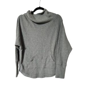 NWOT Caslon Lightweight Grey Hoodie Size Small